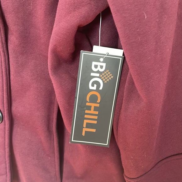 Big Chill Size 2X Women's Deep Burgundy Peacoat NWT - Picture 8 of 13